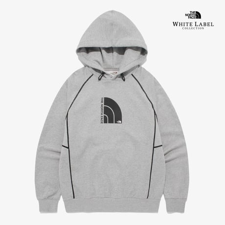 DOME LOGO HOOD PULLOVER MELANGE GREY NM5PQ50J