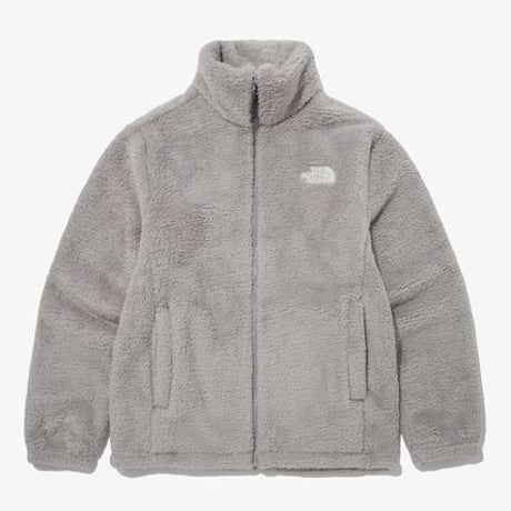 COMFY ALPHA FLEECE ZIP UP LIGHT GREY NJ4FP57L