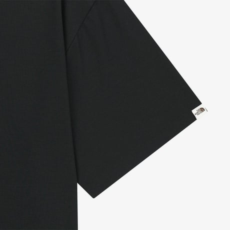 LOGO S/S R/TEE BLACK NT7US27J