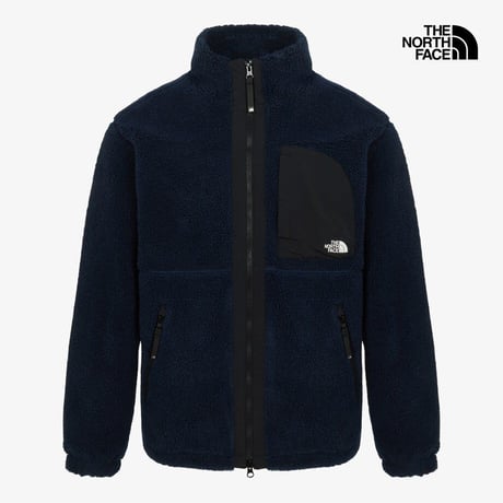 M'S TEDDY FLEECE JACKET MIDNIGHT NAVY NJ4FR56A