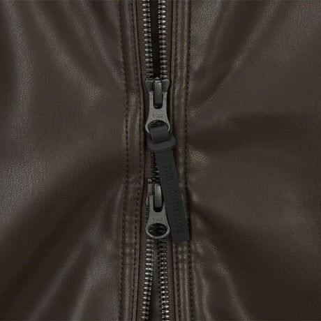 LUNO HOOD ZIP-UP BROWN NM5PR52B