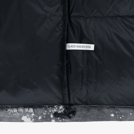 NOVELTY NUPTSE PT JACKET (RDS) GRAY NJ1DR56K