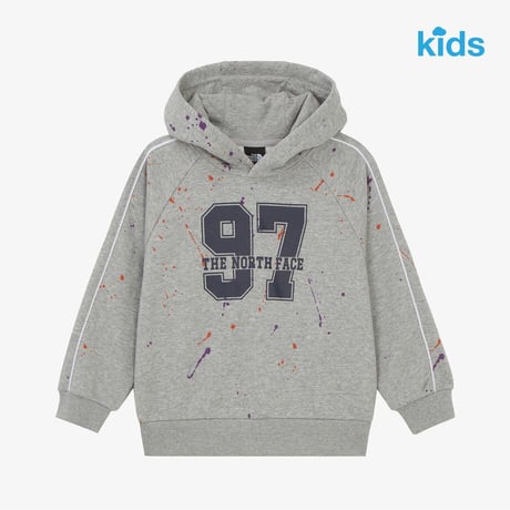 K'S TRACKON HOODIE MELANGE GREY NM5PR54T