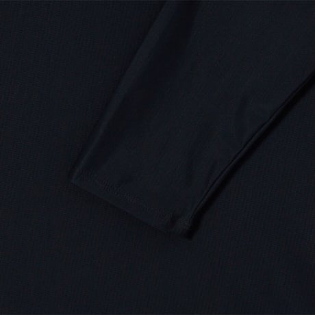 M'S AIRGRID L/S R/TEE BLACK NT7TS57A