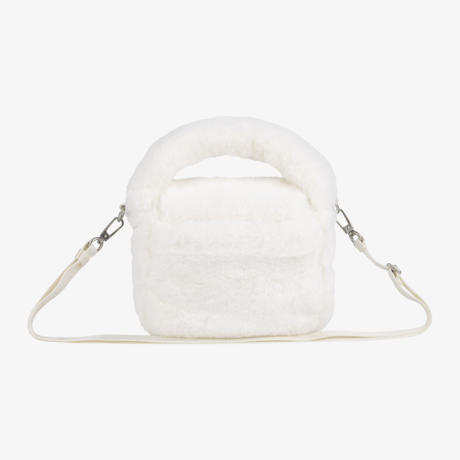 BUBBLY TOTE BAG MINI FUR VANILLA NN2PR71J