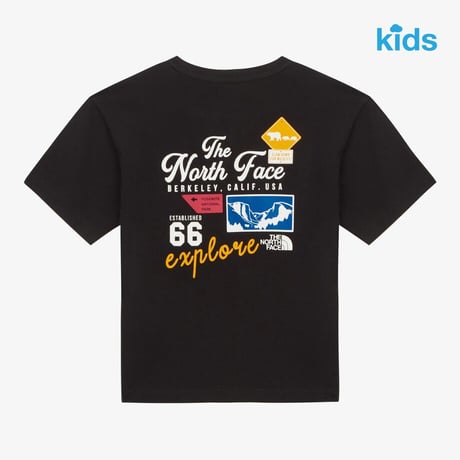 K'S EMBLEM ARCHIVE S/S R/TEE BLACK NT7UR14T