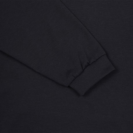K'S KICK-DAY L/S R/TEE BLACK NT7TS55S