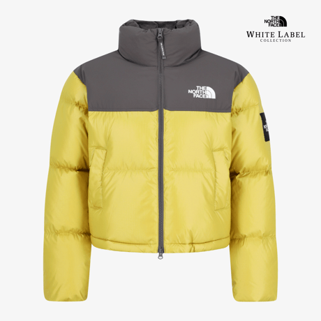 W'S NOVELTY NUPTSE DOWN JACKET (RDS) MUSTARD NJ1DR85O