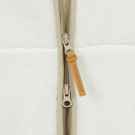 W'S TEDDY FLEECE COAT CREAM NC4FR85B
