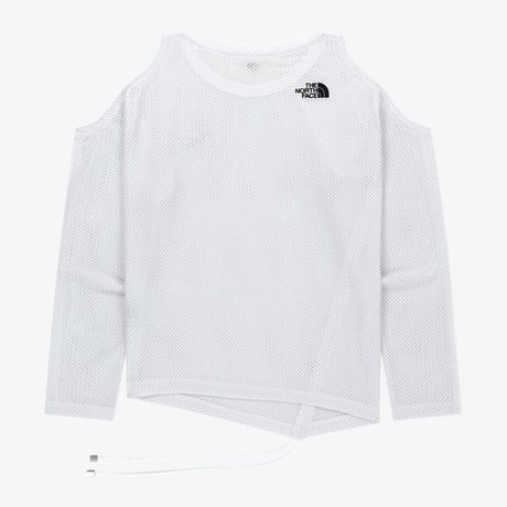 W'S AERONET L/S R/TEE WHITE NT7TS31K