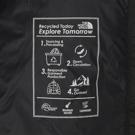 M'S LIGHT PACK DOWN JACKET BLACK NJ1DS61A