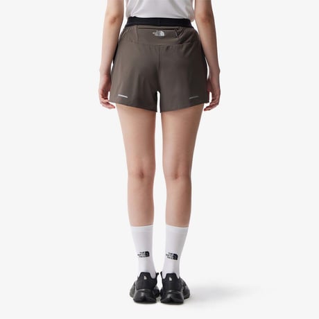 W'S PACE-ON 4" SHORTS DEEP TAUPE NS6NS39B