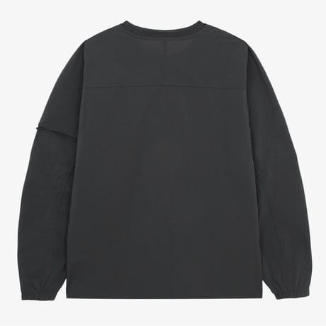 M'S FROST L/S R/TEE CHARCOAL GREY NM5MR02B