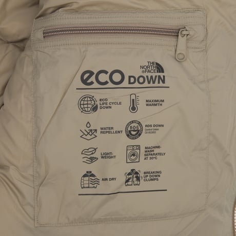 M'S GORE NUPTSE DOWN JACKET (RDS DOWN) BEIGE NJ1DQ65B