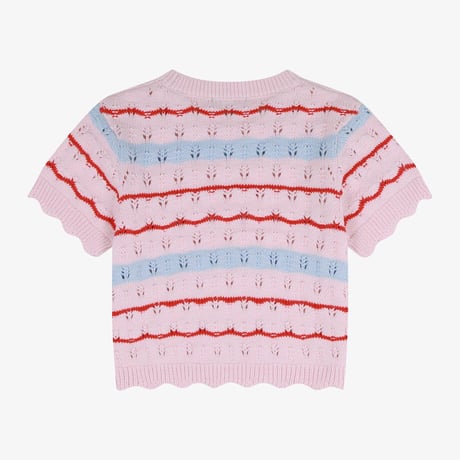 G'S STRIPE LOUNGE SET SOFT PINK NT7US35S