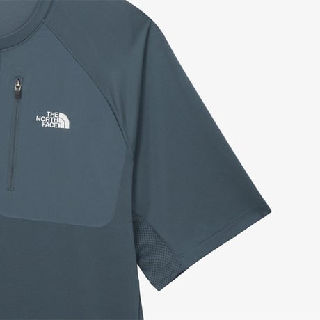 M'S VANE S/S R/TEE SMOKE BLUE NT7US06B