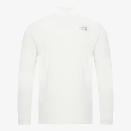 M'S BISTI L/S ZIP TEE WHITE NT7LR02C