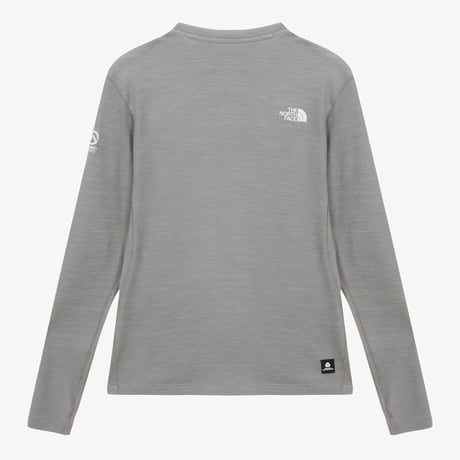 【SUMMIT SERIES】ORTLER BASE L/S R/TEE GRAY NT7TR97B