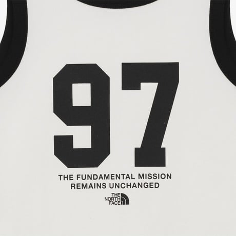 W'S RINGER SLEEVELESS WHITE NT7VR31K