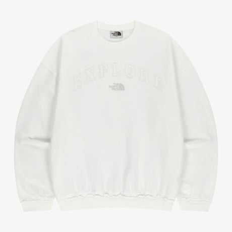 EXPLORE SWEATSHIRTS IVORY NM5MS08L