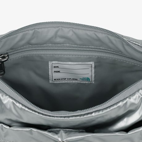 K'S PUFFY HOBO CROSS SILVER NN2PS52S