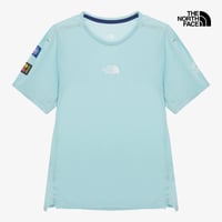 【SUMMIT SERIES】W SUMMIT HIGH TRAIL SS - GRAPHIC PASTEL BLUE NT7US99A