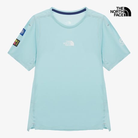 【SUMMIT SERIES】W SUMMIT HIGH TRAIL SS - GRAPHIC PASTEL BLUE NT7US99A