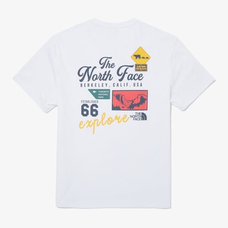 EMBLEM ARCHIVE S/S R/TEE WHITE NT7UQ10K