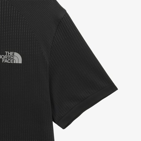 M'S AIRWAVE S/S R/TEE BLACK NT7US13A