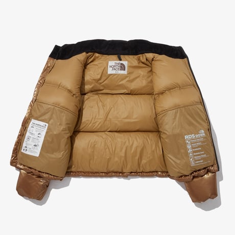 W'S NOVELTY NUPTSE DOWN JACKET SE GOLD NJ1DP87K