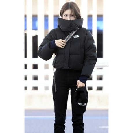 【ベスト分離可能】W'S NOVELTY NUPTSE DT JACKET (RDS) BLACK NJ1DR86J