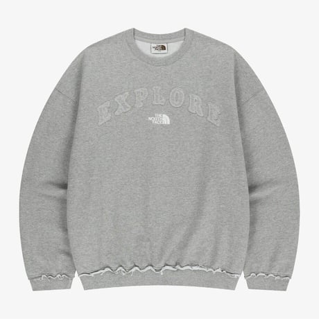 EXPLORE SWEATSHIRTS MELANGE GREY NM5MS08K