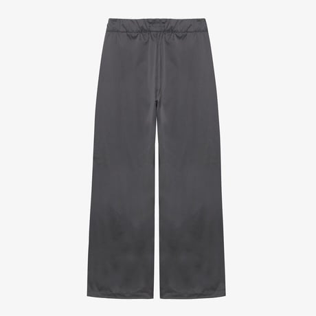 W'S SATIN WIDE PANTS CHARCOAL GREY NP6NR32K