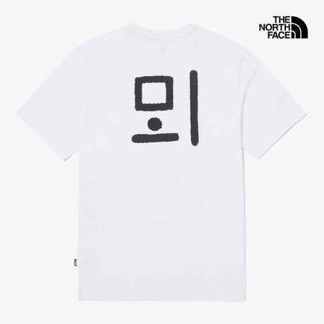 TNF HANGEUL S/S R/TEE 1 SNOW WHITE NT7UQ52F