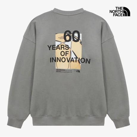 TNF 60TH ANNIVERSARY SWEATSHIRTS WARM GRAY NM5MS55A