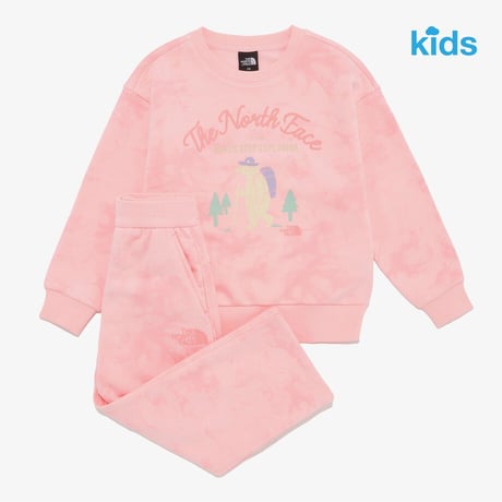 K'S TRAILMATE SWEAT SET LIGHT PINK NM5MR60T