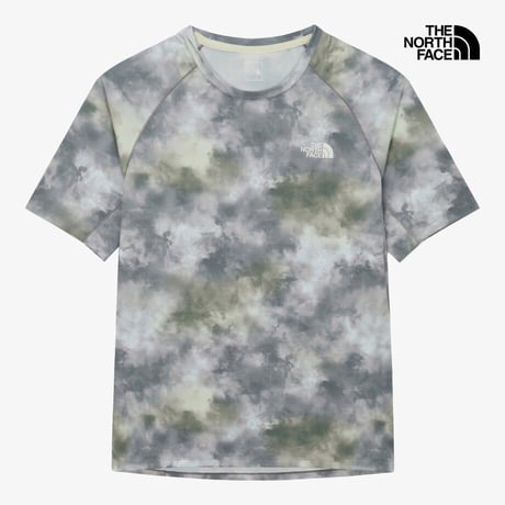 M'S TNF RUN S/S R/TEE OPAL NT7US14B