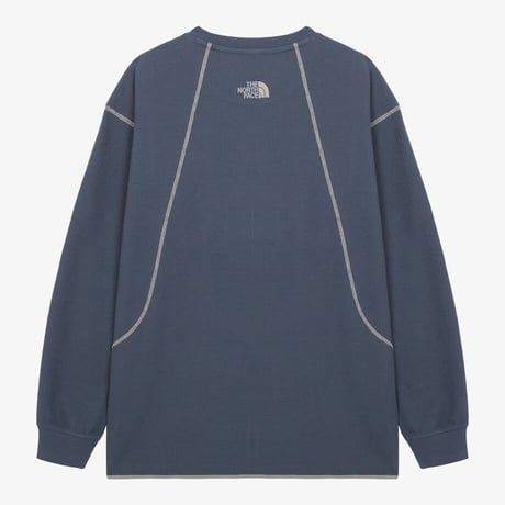 M'S SERRA L/S R/TEE LIGHT NAVY NT7TR53C