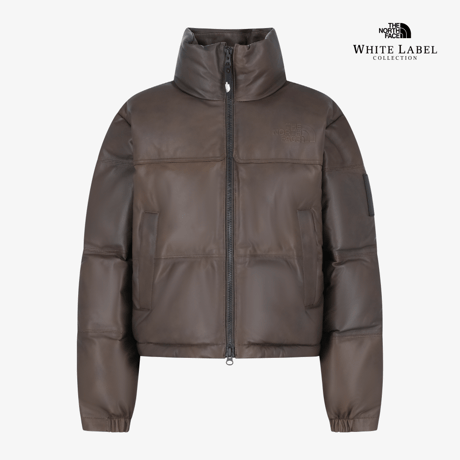 【数量限定】W'S LEATHER NUPTSE JACKET (RDS) LIGHT BROWN NJ1DR89K