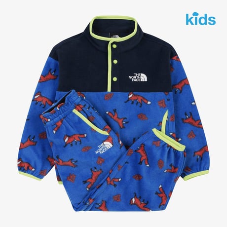 K'S ANI-MATE FLEECE SET BLUE NT7TS57U