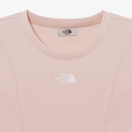 W'S DELPHIE S/S R/TEE SOFT PINK NT7UR30N