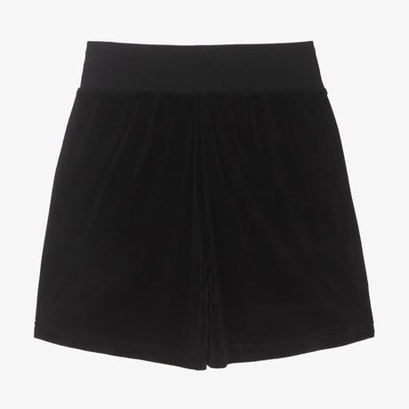 W'S VELOUR SHORTS BLACK NS6KQ80J