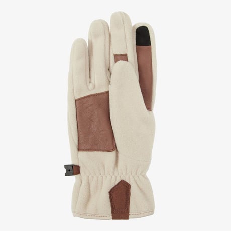UNI FLEECE GLOVE LIGHT BEIGE NJ3GS50B
