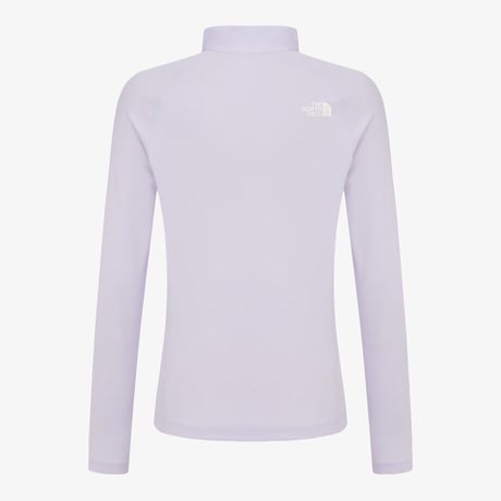 W'S ASCEND L/S ZIP TEE LAVENDER NT7LR31A