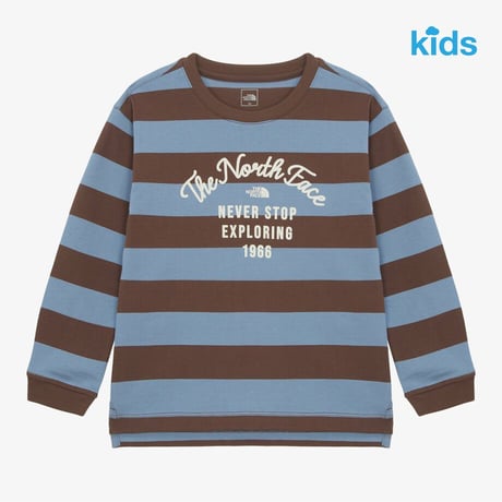 K'S ELOWEN L/S R/TEE BLUE GRAY NT7TR55S