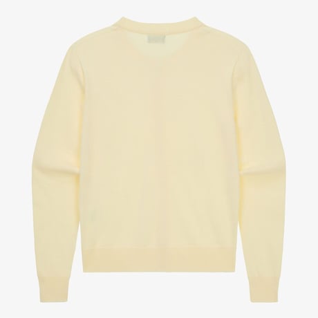 W'S HOLIDAY CARDIGAN LIGHT YELLOW NJ5SR31B