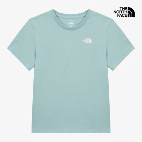 W’S COTTON BASIC S/S R/TEE GRAYISH TURQUOISE NT7US30E