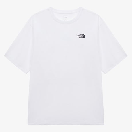 M'S WORDLINE EX S/S R/TEE WHITE NT7US68B