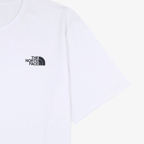 LINDEN S/S R/TEE WHITE NT7US04K