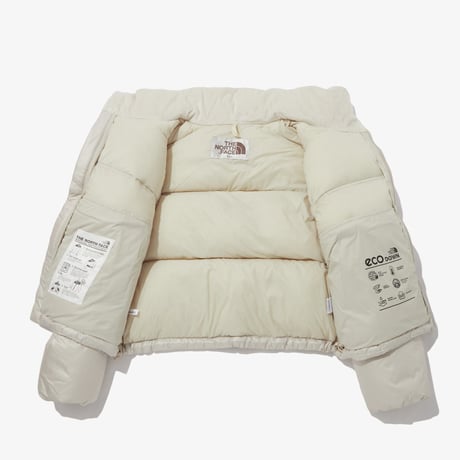 W'S NOVELTY NUPTSE RDS DOWN JACKET CREAM BEIGE NJ1DQ80M